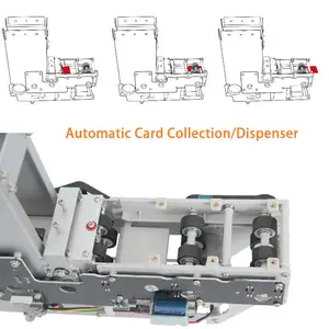 Stelling Efficiënte TCD-712P Rfid-Kaartdispenser Uitgiftemachine Voor Betrouwbare Automatische Toegangscontrole Op Parkeerterreinen