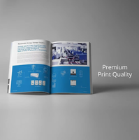 Services d'impression de livrets d'employés personnalisés de qualité supérieure, reliure parfaite, impression offset, carton duplex, vente en gros d'usine