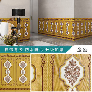 Papel Tapiz 3D Personalizado con Diseño de <span class=keywords><strong>Ladrillo</strong></span>, Autoadhesivo, para Decoración de Sala de Estar y Cocina, Panel de Pared de <span class=keywords><strong>PVC</strong></span> XPE Resistente a los Arañazos - Product Image 4