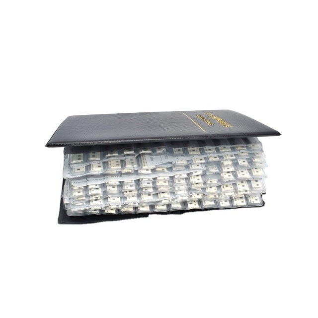SMD Resistor 0201 0402 0603 085 1206 1% Many varieties capacitor resistor pack engineer professional component sample book