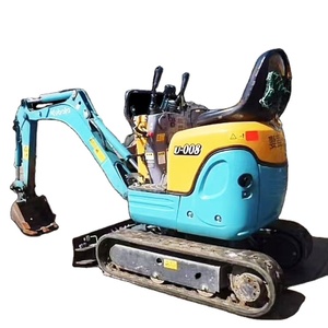 Excavatrices Kubota U008 d'occasion, excavatrices sur chenilles 1T, machine d'occasion importée du Japon, accessoire de pouce, marteau hydraulique - Product Image 1