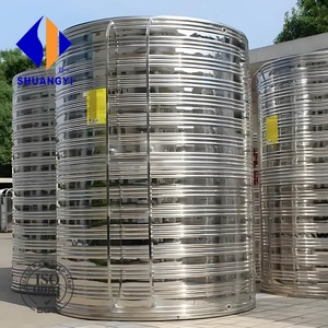 Réservoir d'eau de haute qualité et robuste de 10 000 <span class=keywords><strong>litres</strong></span> pour eau froide et chaude, réservoir de stockage d'eau en acier inoxydable - Product Image 2