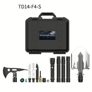 Ensemble pioche-tactique, hache et lampe torche pour le camping, équipement de survie multifonctionnel, logo personnalisé - Product Image 3