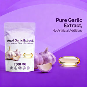 كبسولات الثوم الناعمة العضوية OEM، مستخلص غذائي مكمل لدعم المناعة، 300 كبسولة ناعمة - Product Image 5