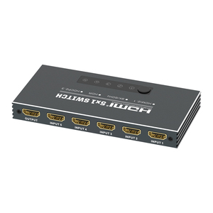 8K @ 60Hz cho <span class=keywords><strong>HDMI</strong></span> 2.1 tương thích <span class=keywords><strong>5</strong></span> cổng Switcher từ xa 4K 120Hz <span class=keywords><strong>5</strong></span> 1 HD HDR <span class=keywords><strong>switch</strong></span> & Splitter Adapter âm thanh & video phụ kiện - Product Image 3