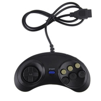 Manette de jeu filaire pour Sega Genesis, Joystick pour Sega Mega Game Controller