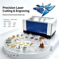 Graveur et découpeur laser 2-en-1 à double source 1390 avec axe Z Leadshine à levage électrique pour acier au carbone, cuivre, or, argent, acrylique, bois