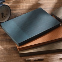 Cuaderno de diario A5 Vintage personalizado, 100 hojas, cuadernos a granel, cuero de tapa dura, texturizado con hilo, encuadernación de costura, impresión personalizada