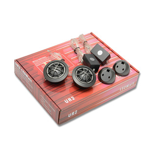 External Tweeter For Car Audio 12V 24V Universal 4 Ohm Grey Round <b>Speaker</b> - Product Image 2