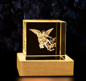 <span class=keywords><strong>Table</strong></span> de chevet en bois, nouvelle lampe de nuit <span class=keywords><strong>d</strong></span>'art populaire, lampe cube en cristal, <span class=keywords><strong>d</strong></span>écoration, base de lampe en bois, souvenir - Product Image 3