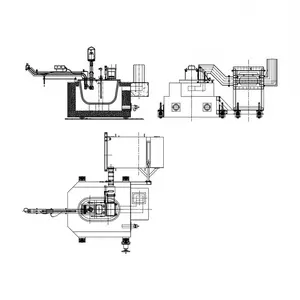 Horno de reducción de magnesio y gas natural, multifuncional, 250 kg/H, venta al por mayor