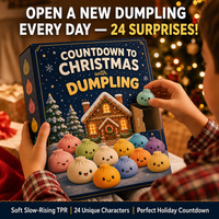 Calendrier de l'Avent Southpeak Toy Halloween Dumpling, 31 boîtes mystères de jouets Squishy à montée lente, cadeau de compte à rebours 26x18cm, OEM d'usine WS