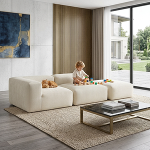 Divano Modulare Lazy Lounging Cloud, Set di Divani Componibili Moderni per Soggiorno, Divano Senza Struttura - Product Image 1