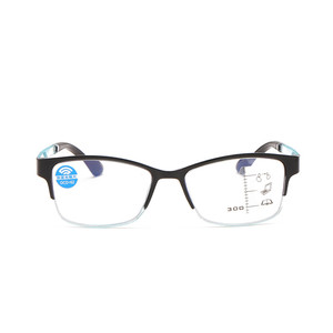 Gafas de lectura <span class=keywords><strong>para</strong></span> presbicia, <span class=keywords><strong>lentes</strong></span> de lectura <span class=keywords><strong>para</strong></span> presbicia inteligente, de marco completo, con lente multifocal azul, antiazul, 1704 - Product Image 5