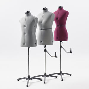 Mannequins de <span class=keywords><strong>couture</strong></span> ajustables pour femmes, demi-corps recouverts de tissu, personnalisables, pour présentation de vêtements - Product Image 2