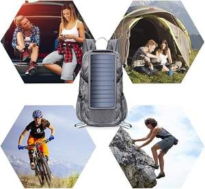 Sac à dos de voyage imperméable et tendance, échantillon gratuit, sac à dos high-tech avec port de charge USB 3.0, pour ordinateur portable professionnel - Product Image 2