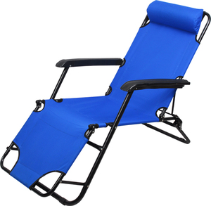 <span class=keywords><strong>Tumbona</strong></span> <span class=keywords><strong>Plegable</strong></span> Moderna de Acero Inoxidable de 2 Piezas <span class=keywords><strong>con</strong></span> Reposapiés Portátiles para Patio, Parque y Uso en Exteriores de Hoteles - Product Image 2