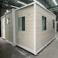Maison modulaire pliable à double aile de 20, 30 et 40 pieds, conforme aux normes australiennes