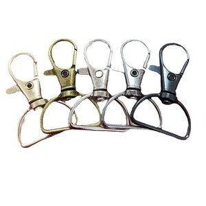 Mosquetón de aleación de zinc con cierre de boca de pez, accesorio duradero para llavero, bolsos, joyería y artículos para mascotas 103 - Product Image 5