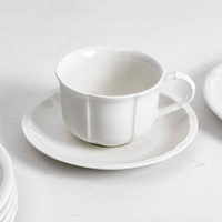 Service de table en porcelaine gaufrée de luxe moderne avec incrustations or blanc, étanche, design personnalisé, pour restaurant