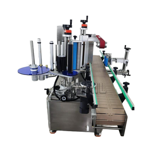 Prensa superior y barras de <span class=keywords><strong>pegamento</strong></span> cortas Botellas de plástico diarias Tarro de botella de <span class=keywords><strong>vidrio</strong></span> Máquina automática de posicionamiento y etiquetado de botellas redondas - Product Image 6