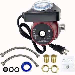 ปั๊มน้ำหมุนเวียน Huayour Up15-29suc 115V 1/8 แรงม้า สำหรับหมุนเวียนน้ำร้อน พร้อมข้อต่อแบบยูเนี่ยน - Product Image 1