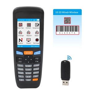 Không dây USB 1D 2D Máy quét mã vạch QR Đầu đọc mã hàng tồn kho truy cập PDA thu thập dữ liệu trong kho - Product Image 1