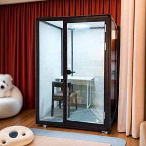 Home Recording Studio Silent Sleep Bin Schall dichter Raum für Klavier übungen Singen Abnehmbare Funktionen für den Büro-oder Heimgebrauch - Product Image 5