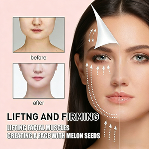 Cinta <span class=keywords><strong>de</strong></span> Kinesiología Precortada HLK Beauty, Marca Privada, Antiarrugas, para Levantar el Doble Mentón y el Rostro - Product Image 3
