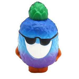 新しい冷凍遅いリバウンド玩具漫画レインボーパイナップルリトルマンエアブロワー - Product Image 1