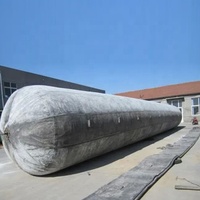 Airbags haute pression en caoutchouc renforcé de cordes multicouches pour les projets de lancement de caissons de chantier de levage lourd de bateaux, certifiés CCS