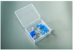 السباحة مشبك الأنف الأذن المقابس جودة قابلة لإعادة الاستخدام للماء معدات غطس - Product Image 6