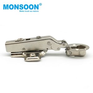 Charnière hydraulique à sens unique dissimulée de 26mm à glissière sur les charnières de <span class=keywords><strong>porte</strong></span> en verre <span class=keywords><strong>d</strong></span>'armoire à fermeture en douceur - Product Image 5