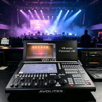 Console de contrôle d'éclairage de scène Titan V18 Tiger Touch IV Arena Quartz I7 8G avec Flight Case pour événements, discothèques, bars et salles de spectacle