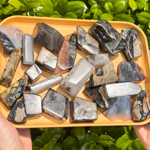 Piedra de cristal de forma libre de ágata volcánica al por mayor, piedras curativas de forma libre, cristal natural de forma libre - Product Image 4