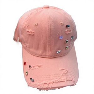 Nuovo Cappellino da Baseball Traspirante per Primavera ed Estate, Protezione Solare, Berretto Versatile Morbido con Visiera a Becco d'Anatra e Diamanti Colorati - Product Image 2