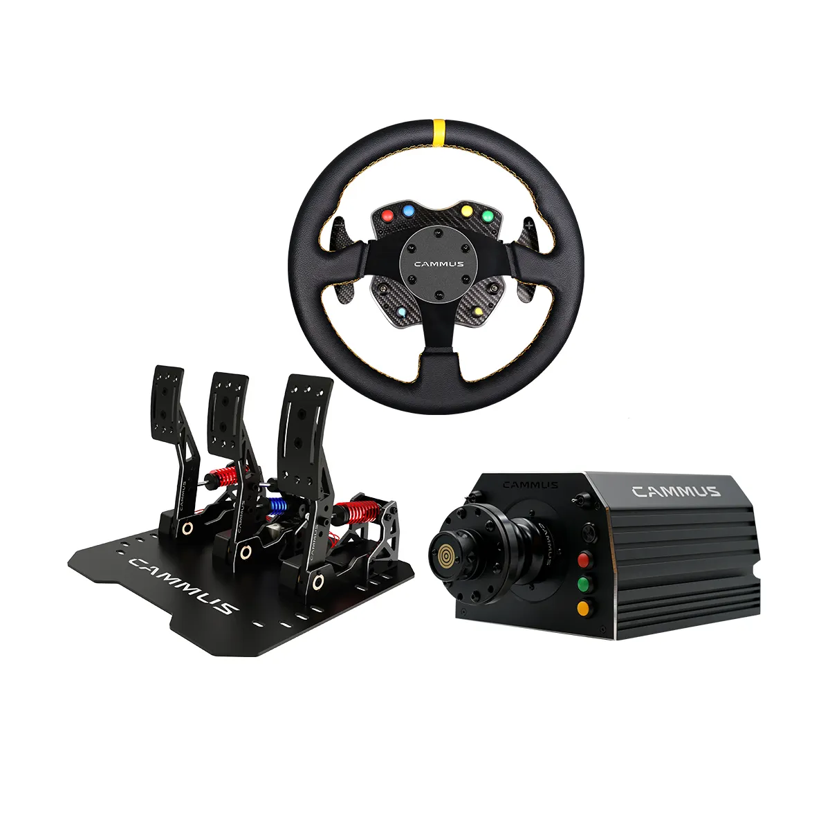 Cammus F1 Simulator Racespel Sim Direct Drive Stuurwiel Pedalen Auto Rijden Racesimulator Accessoires Voor Pc