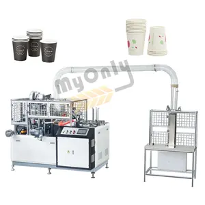 Hoge Kwaliteit Full Servo Productie 20Oz Mini Papier Cup Maken Vorm Machine Fabrikant In China