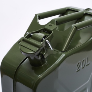 Bidon de carburant portable anti-fuite de 5L, 10L, 20L en acier laminé à froid de style américain <span class=keywords><strong>pour</strong></span> essence, diesel, tout-terrain - Product Image 6