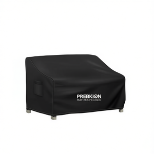 Prebkion Waterproof Patio <b>Loveseat</b> <b>Cover</b> 54W X 37D X 35H Inches Outdoor Furniture <b>Cover</b> With Air Vent And Handles - Product Image 1