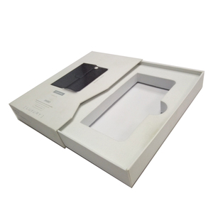 Branded Luxury Anti-Shock Cardboard Drawer-Style Phone Case Box Magnetic Closure Sponge Matt <b>Lamination</b> Smart Electronics - Product Image 2