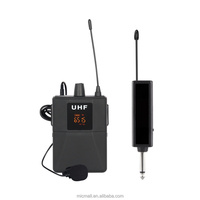 Microphone Lavalier sans fil de haute qualité pour téléphone portable Enregistrement de caméra en direct et microphone d'interview
