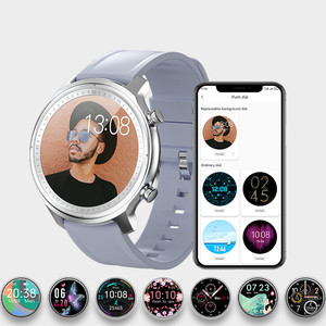 Ban đầu Q1 Smartwatch IP67 BT không dây TFT hiển thị sức khỏe giám sát silica gel điện thoại cuộc gọi có khả năng inteligentes thông minh đồng hồ - Product Image 4