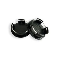 Enjoliveurs de moyeu de roue noirs argentés de 56 mm, design personnalisé compatible, avec logo et emblème, pour jantes Mazda 3, 5, 6, MX-5, CX-3