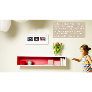 Фоторамка из дерева с тройным ультразвуковым изображением для новорожденных, объявления о беременности, подарок для будущих родителей, подарок на бэби-шауэр, 2026 - Product Image 5