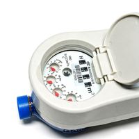 Compteur d'eau filaire à lecture à distance personnalisé, vente directe usine, anti-rouille, tout en cuivre, pour usage domestique