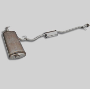 Tubos de escape de acero inoxidable Silenciador de escape para Nissan Qashqai Silenciador de escape - Product Image 6