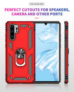 <span class=keywords><strong>Huawei</strong></span> Honor X7 X9 Play 6T Pro X8i <span class=keywords><strong>Nova</strong></span> 9SE Y7A Y9A磁気リングブラケットアーマー電話ケース用3in1ホルダーPC耐衝撃カバー - Product Image 2