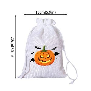 Nouveauté 2026 Sac en toile de jute 15x20cm pour cadeaux, bonbons, décoration de fêtes et festivals, jouets et chocolats, vente en gros - Product Image 4