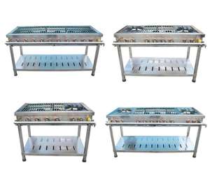 Fabricant <span class=keywords><strong>professionnel</strong></span> commercial <span class=keywords><strong>de</strong></span> cuisinières à gaz plates, cuisinière à gaz à 8 brûleurs, cuisinière à gaz à plateau plat utilisée par toutes les cuisines - Product Image 4